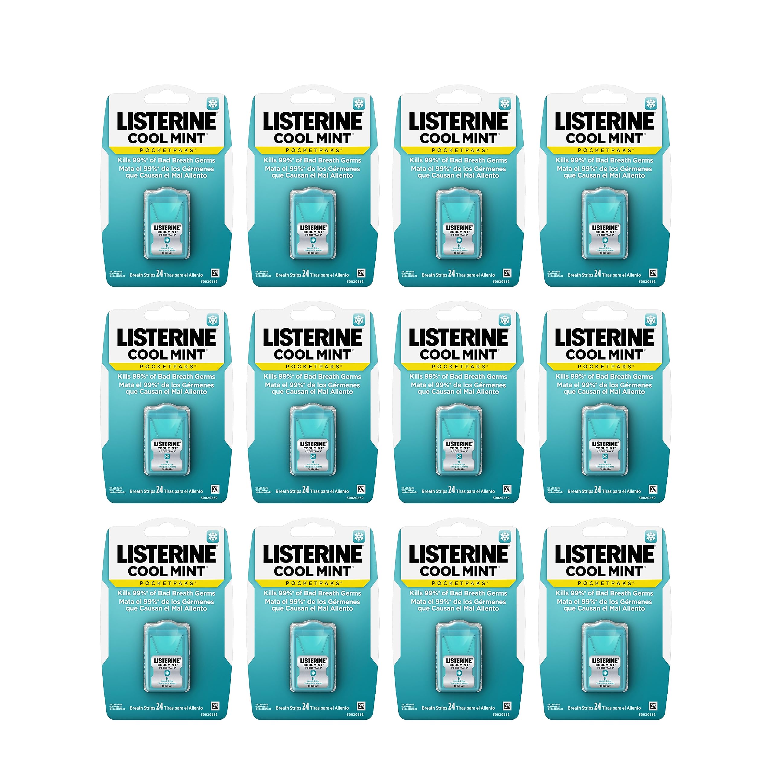 Listerine PocketPaks pochette portable et haleine fraîche en déplacement
