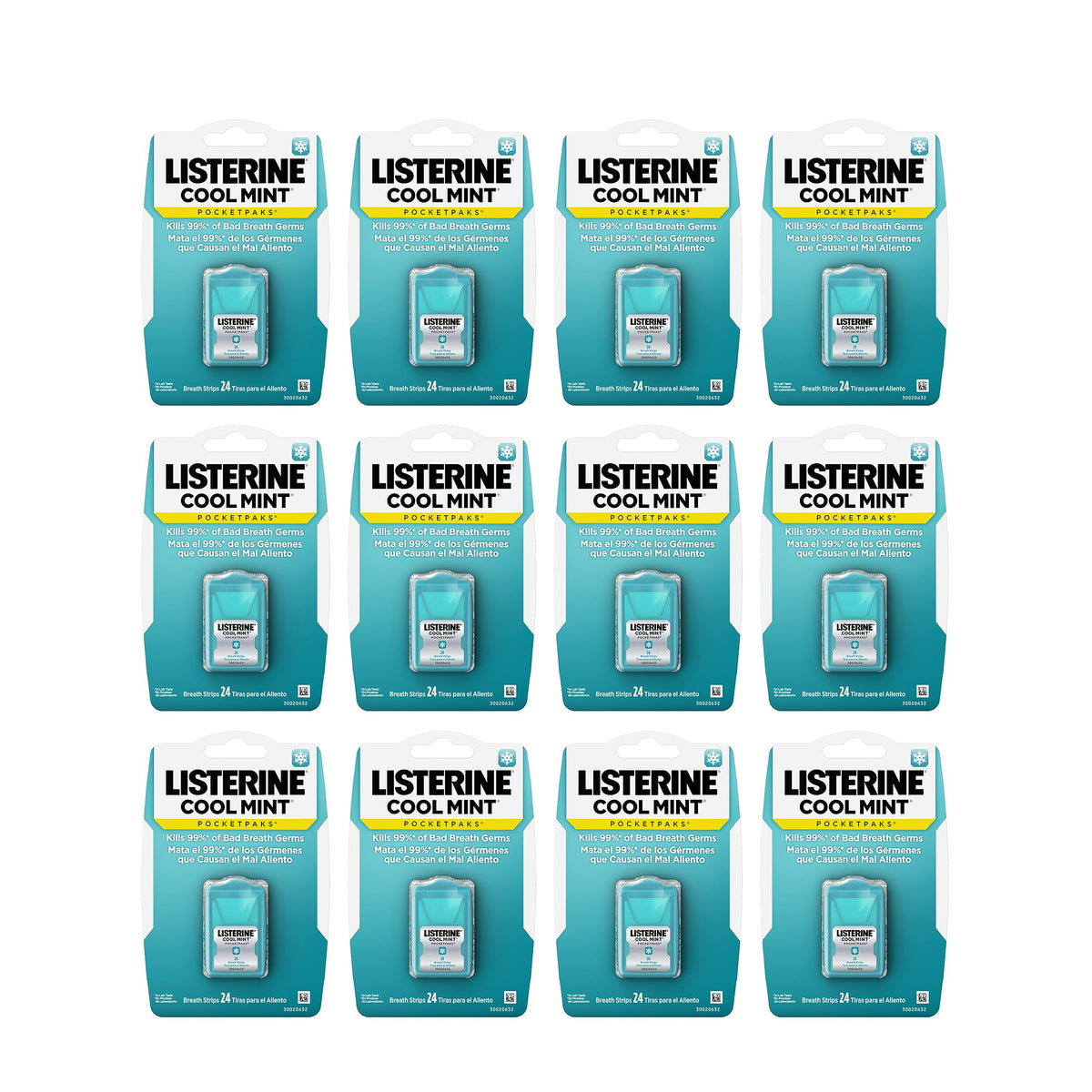 Listerine PocketPaks pochette portable et haleine fraîche en déplacement