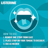 Listerine PocketPaks aide à réduire les germes responsables de la mauvaise haleine