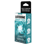 Ready Tabs Listerine fraîcheur prolongée et sensation proche du brossage en bouche.