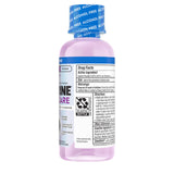 Étiquette Listerine Total Care montrant les 6 bienfaits en 1 flacon.