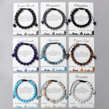 Lit Wall bracelet amazonite: cadeau chic pour elle et sensation apaisante possible.