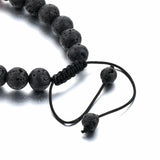 Lit Wall bracelet artisan-main-8mm, pièce unique et faite main.