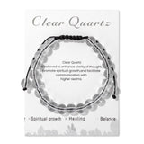Bracelet Lit Wall quartz clair 8mm, élégant et polyvalent pour toutes les tenues.