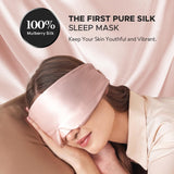 LitBear masque soie 22 momme blocage lumière total pour sommeil profond.
