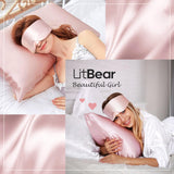 LitBear masque soie 22 momme pochette cadeau élégante.