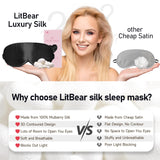 LitBear masque-sommeil-coffret-cadeau offre une solution cadeau prête à offrir.