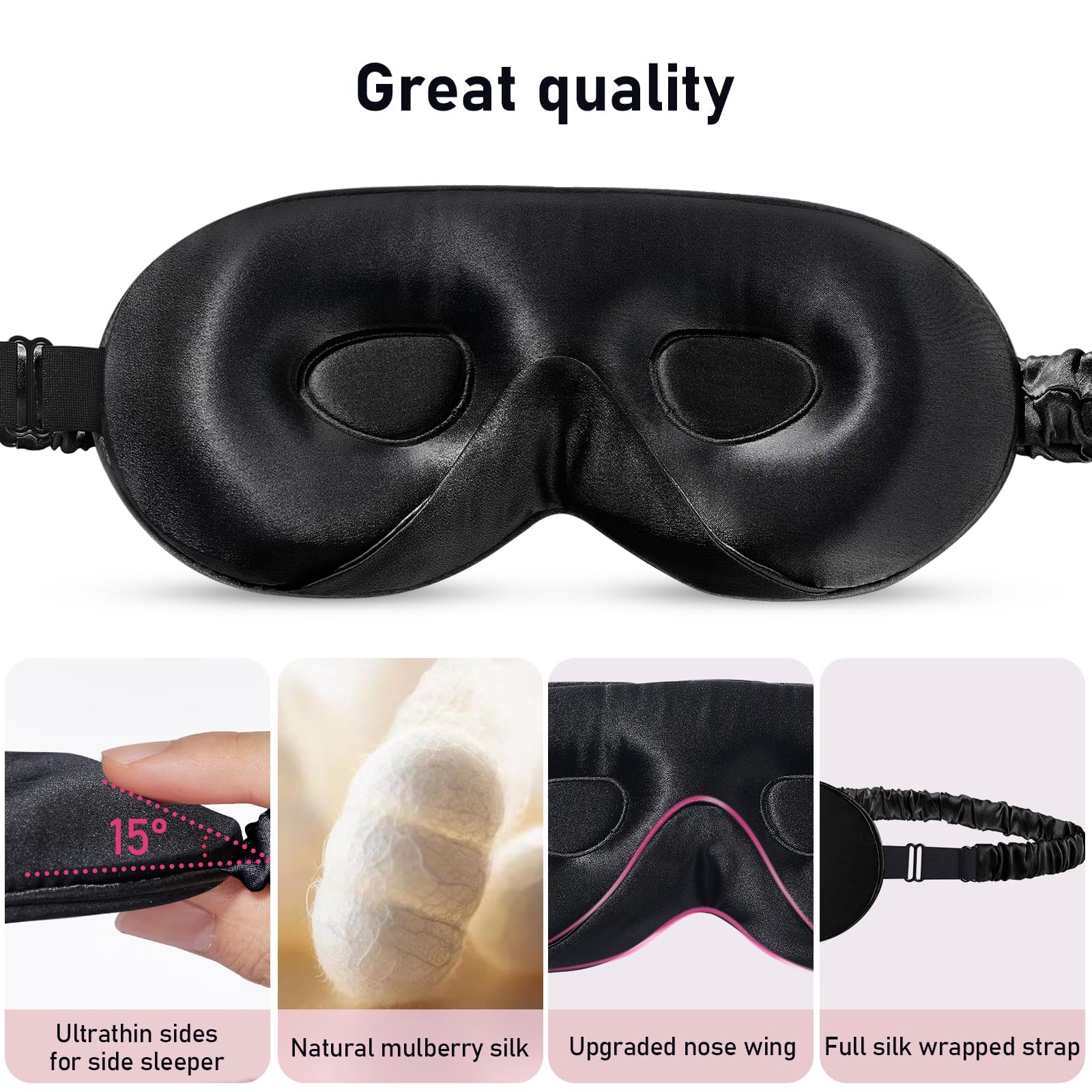 LitBear masque-sommeil-etui-portable permet un rangement pratique en voyage.