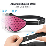LitBear masque voyage compact, idéal pour se reposer en déplacement.