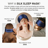 Doublure intérieure respirante du masque LitBear pour plus de fraîcheur