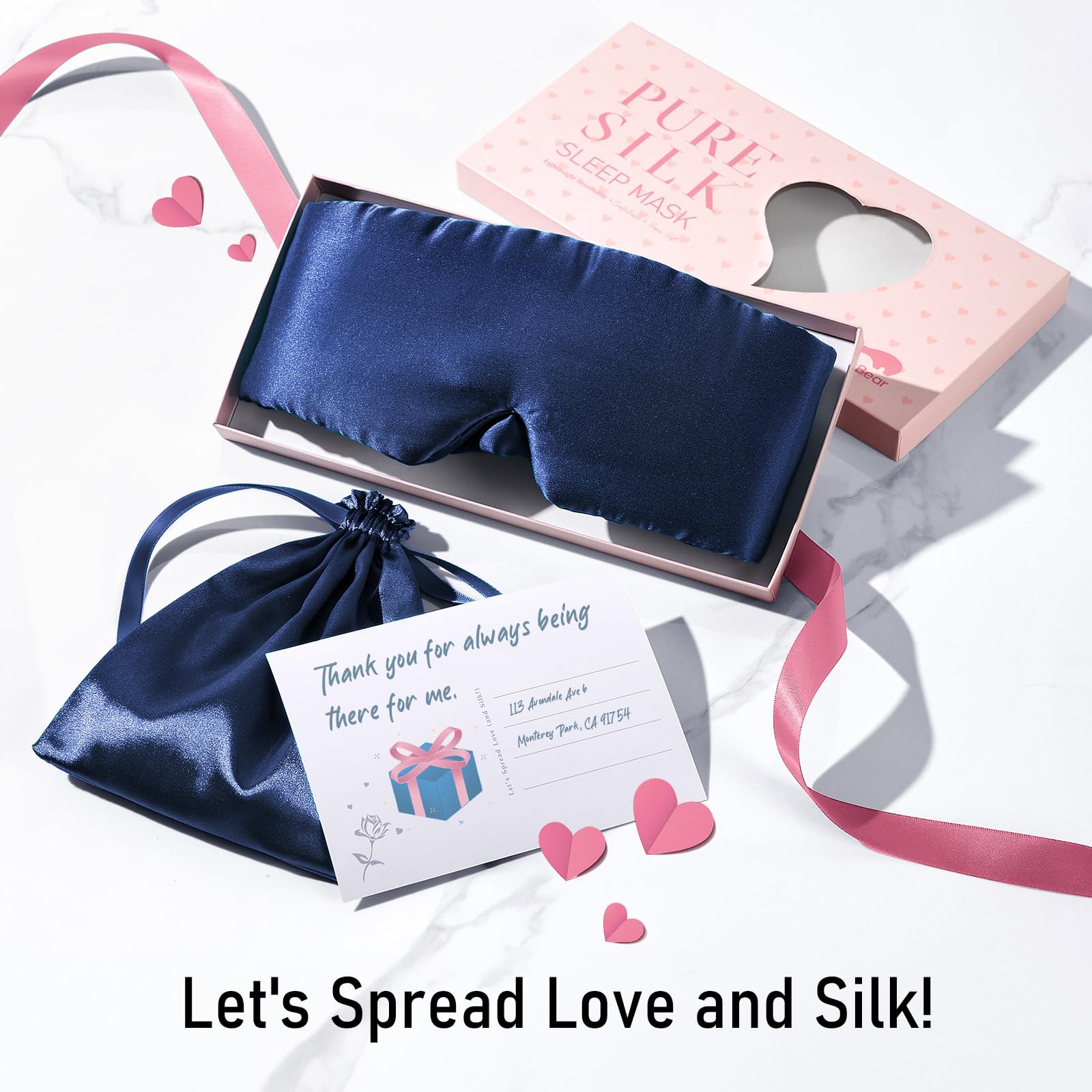 Pochette portable incluse avec le masque LitBear pour le voyage