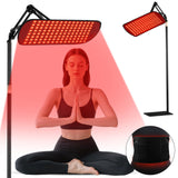 LITDUCK lampe rouge 135 LED pour visage et corps, favorise la détente à domicile.