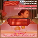 Lampe rouge LITDUCK avec 5 niveaux de puissance P1 à P5 pour ajuster l'éclairage.