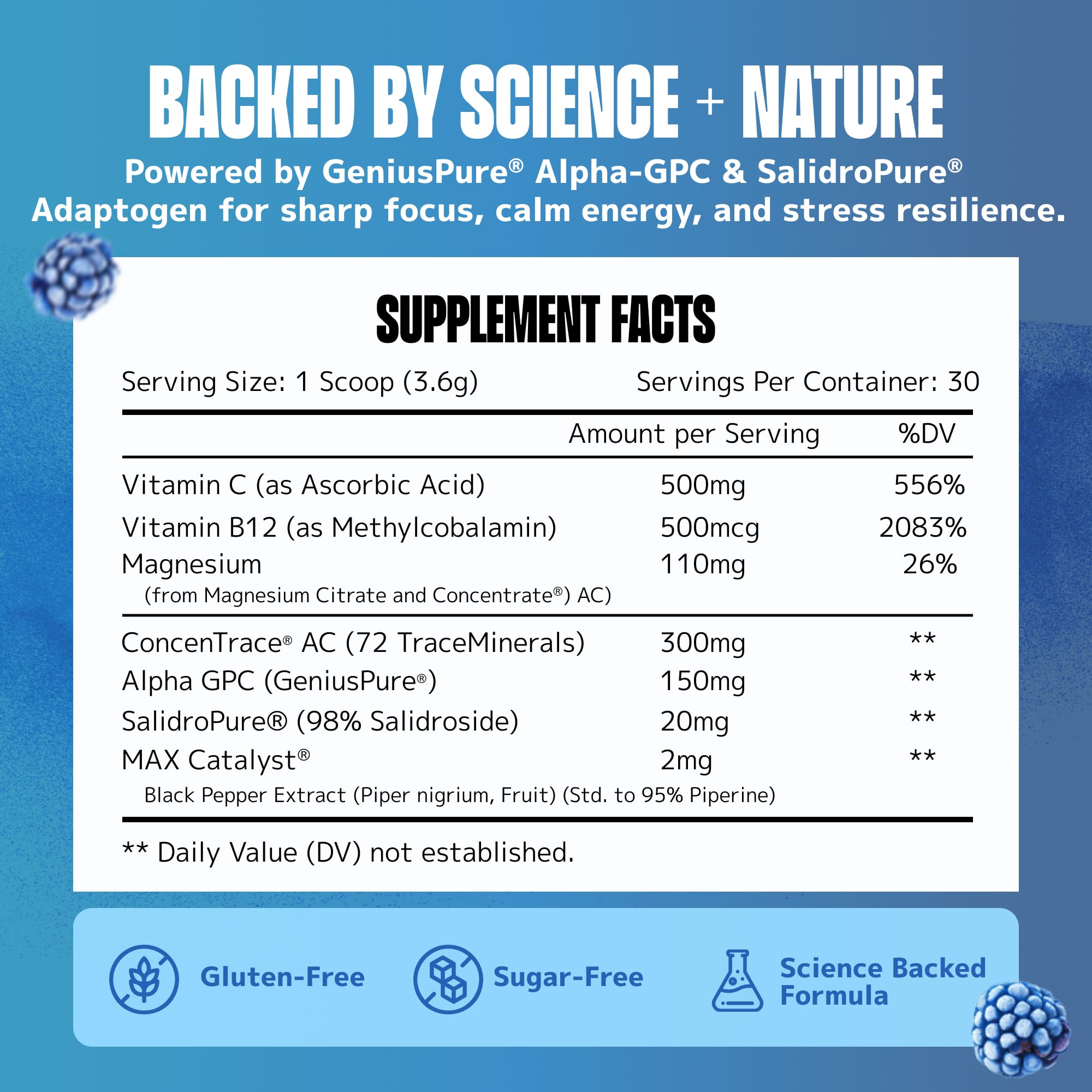 Doseuse Lithios Brain Fuel Plus Hydration Mix, facilité quotidienne et énergie soutenue