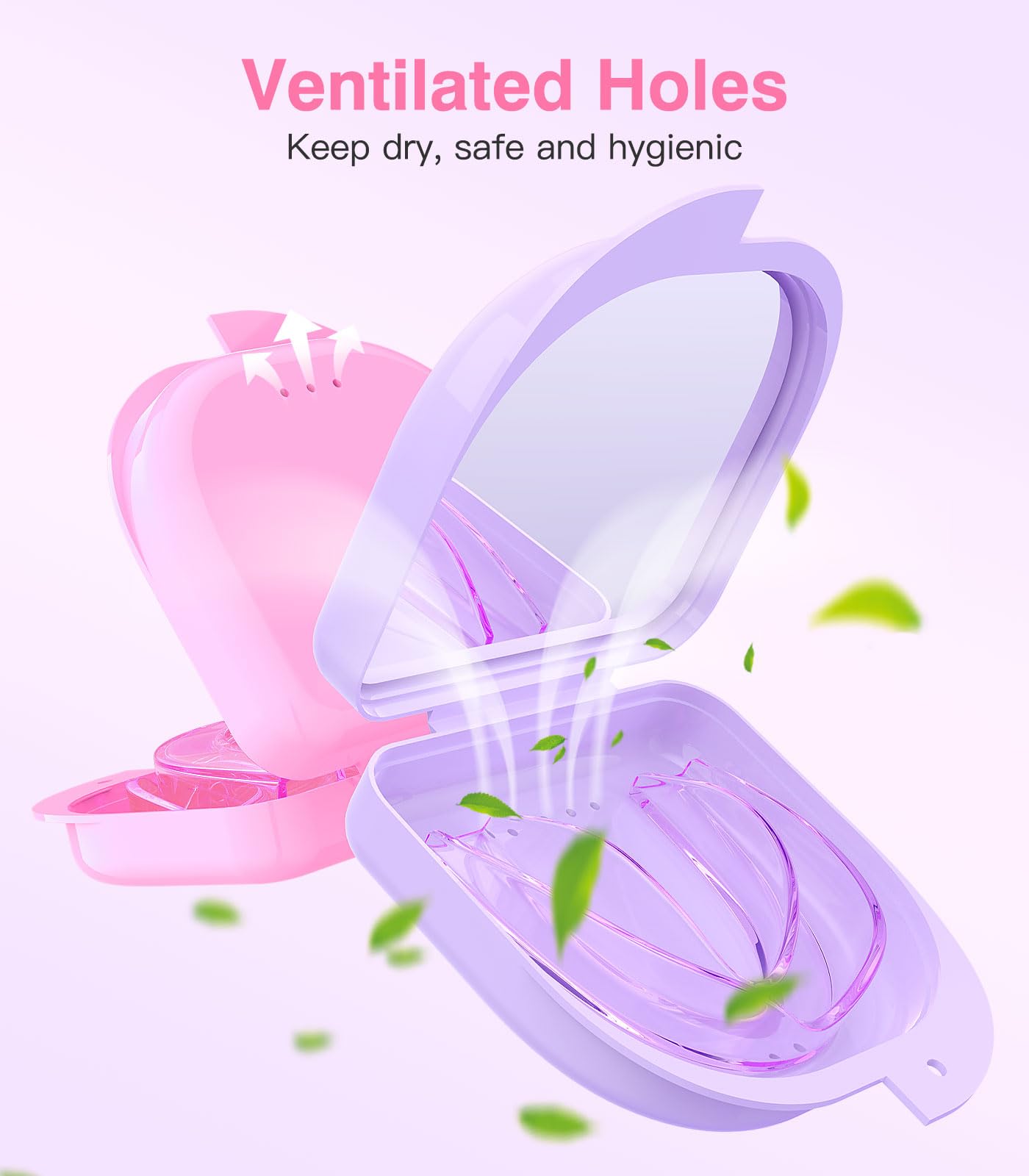 Litlcutie boîte ventilée avec miroir 5x pour vérifier l’ajustement.