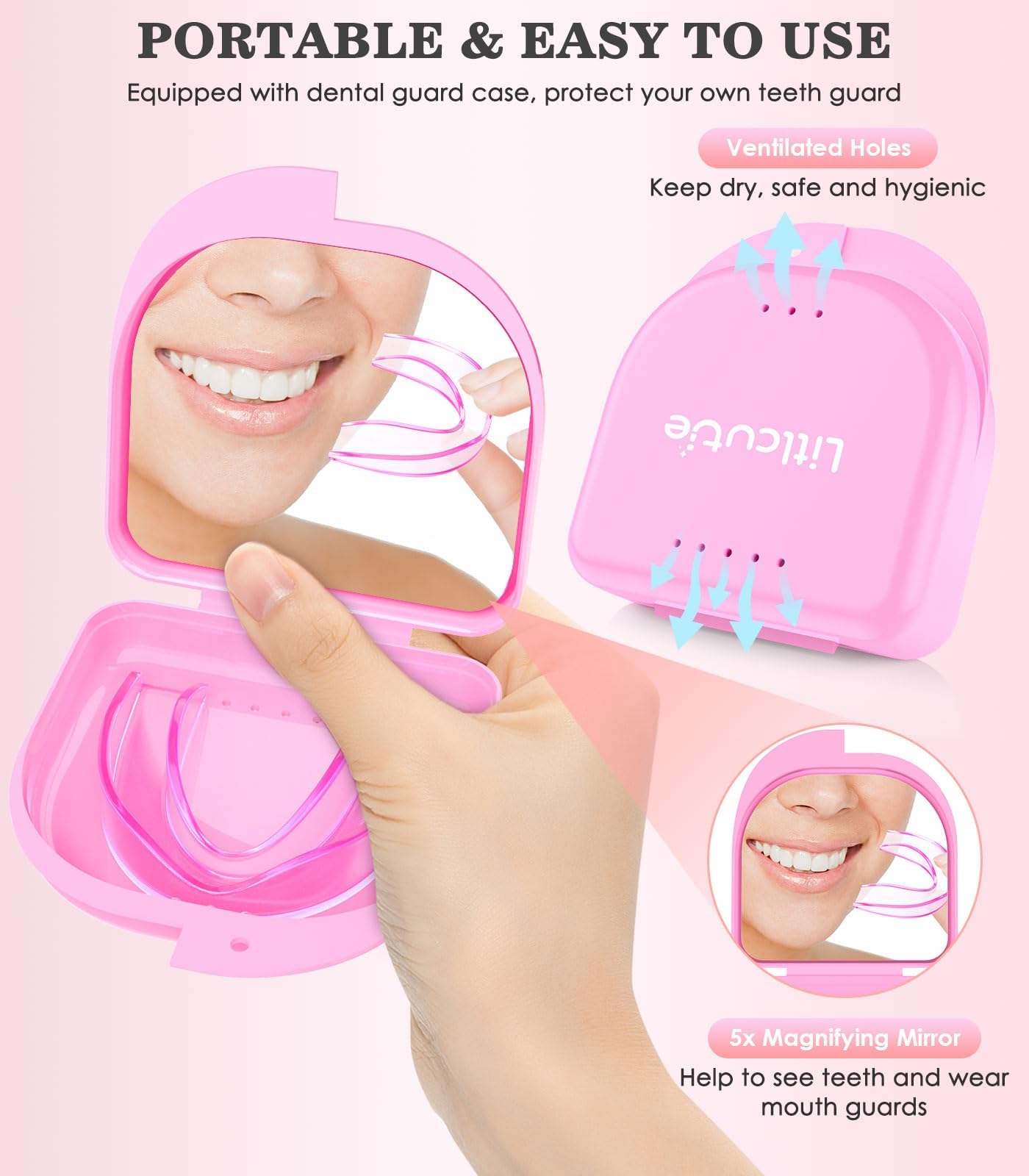 Litlcutie confort-dent-nuit propose un port sans douleur grâce à l’ajustement personnalisé.