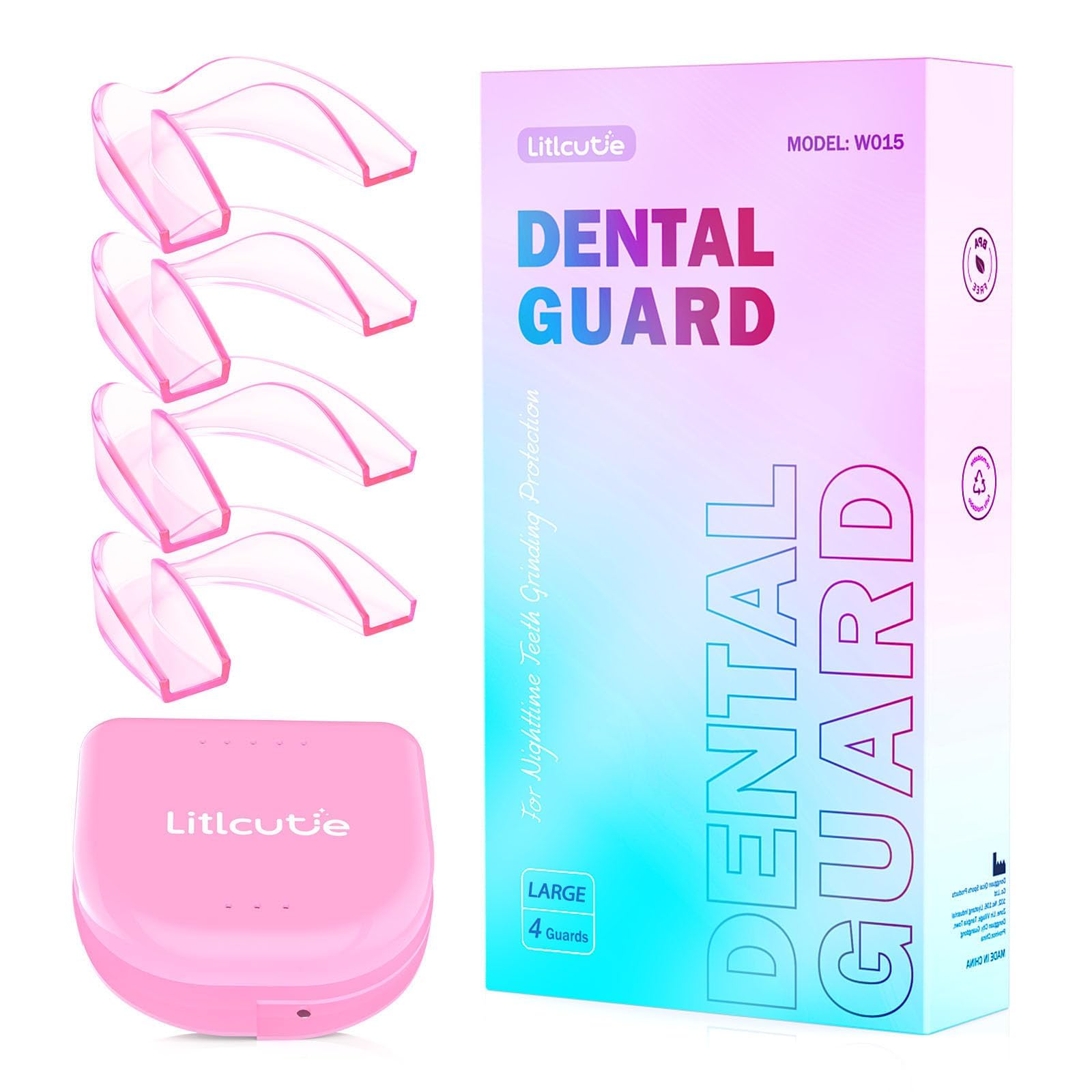 Litlcutie garde-dent-nuit offre une protection nocturne confortable.