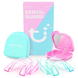 Litlcutie garde dentaire vert menthe prête pour une nuit calme et protegée.