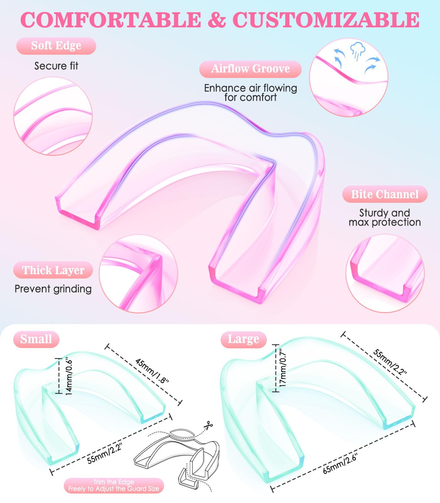 Litlcutie pack etui dentaire montre kit pratique et clair.