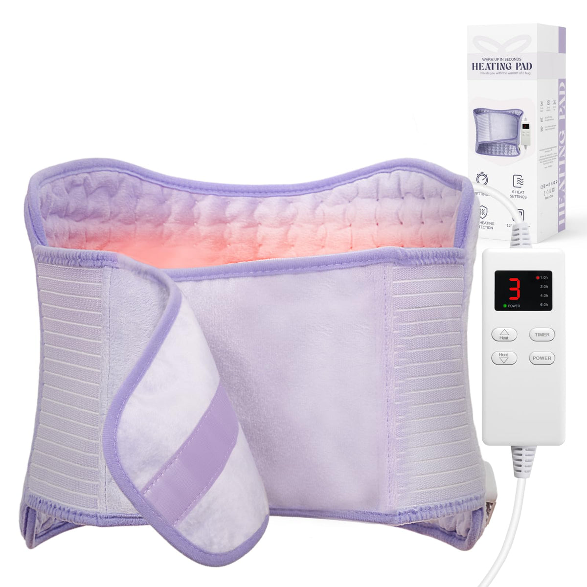 LitlisFly ceinture chauffante dos et ventre pour soulager les tensions et améliorer le confort au travail.