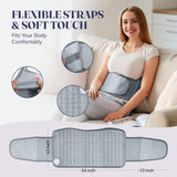 LitlisFly chauffe-patch avec sangle réglable pour un maintien mains libres.