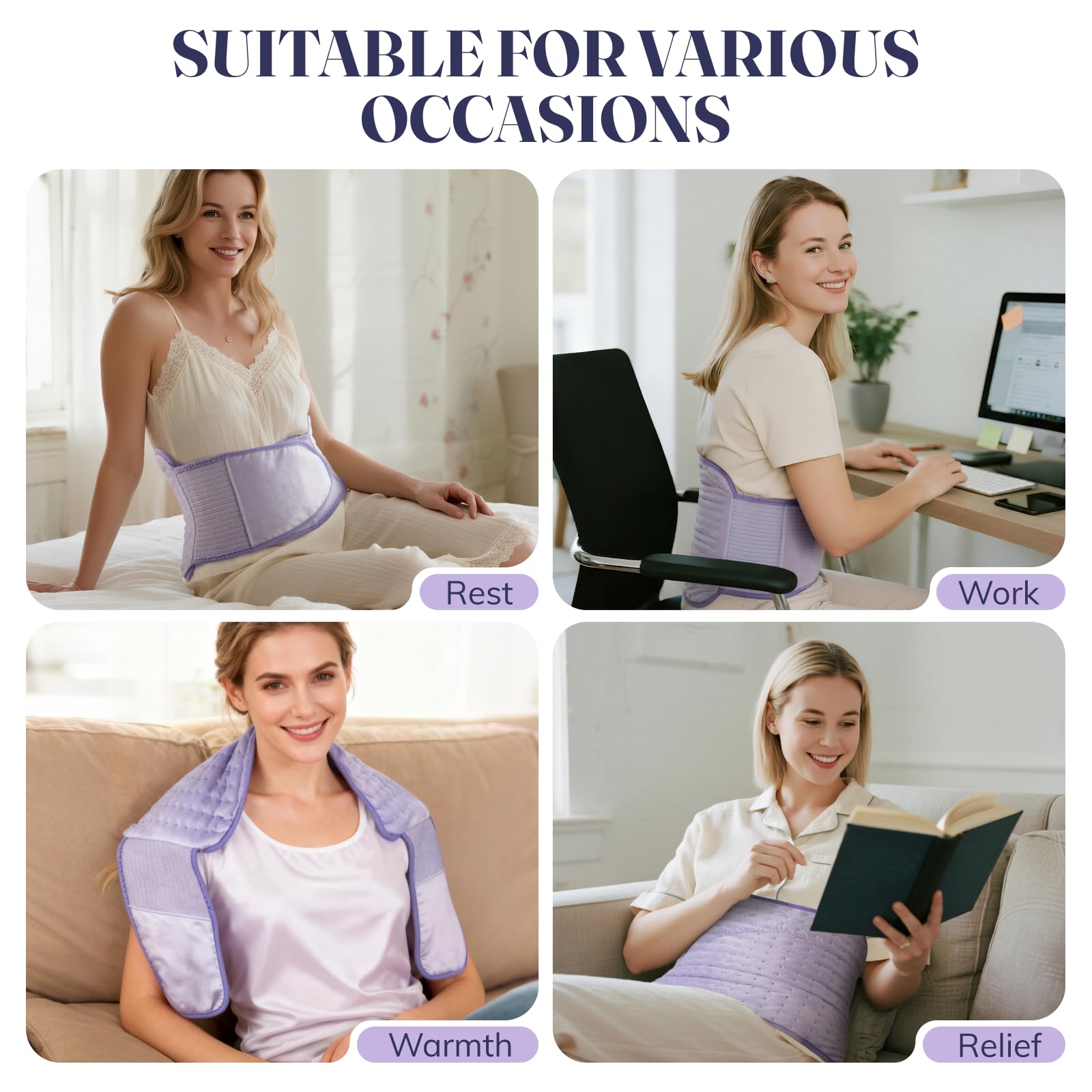 LITLISFlY confort en peluche pour le cou et les épaules.