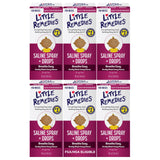 Little Remedies Spray nasal pour nouveau-né, soulagement doux et respiration plus facile.
