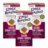 Little Remedies spray nasal salin stérile, flacon de 3 oz, aide à dégager les voies nasales.