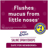 Little Remedies Spray nasal pour nouveau-né, aide à dégager les voies respiratoires.