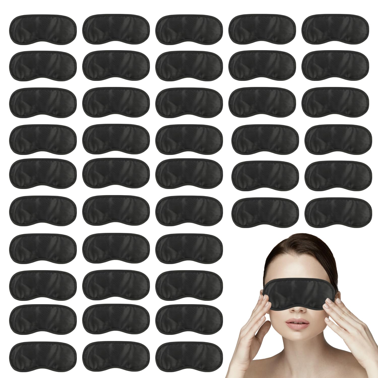 Liubeili masque yeux emballage individuel, hygiène facile en groupe