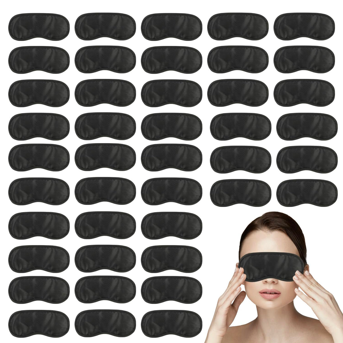 Liubeili masque yeux emballage individuel, hygiène facile en groupe