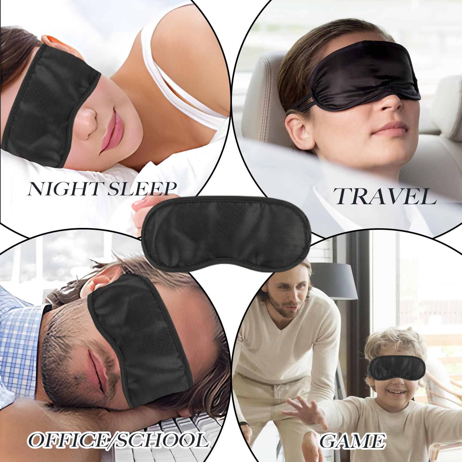 Utilisations variées du masque Liubeili pour voyage et détente