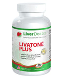 Livatone Plus – bouteille de capsules detox foie pour un soutien digestif.