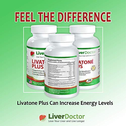Livatone Plus – emballage certifié GMP aux États-Unis, qualité et traçabilité.