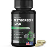 Live Anabolic TestoGreens Max bouteille montrée, soutien hormonal naturel et énergie quotidienne