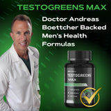 Live Anabolic TestoGreens Max capsules visibles, faciles à avaler