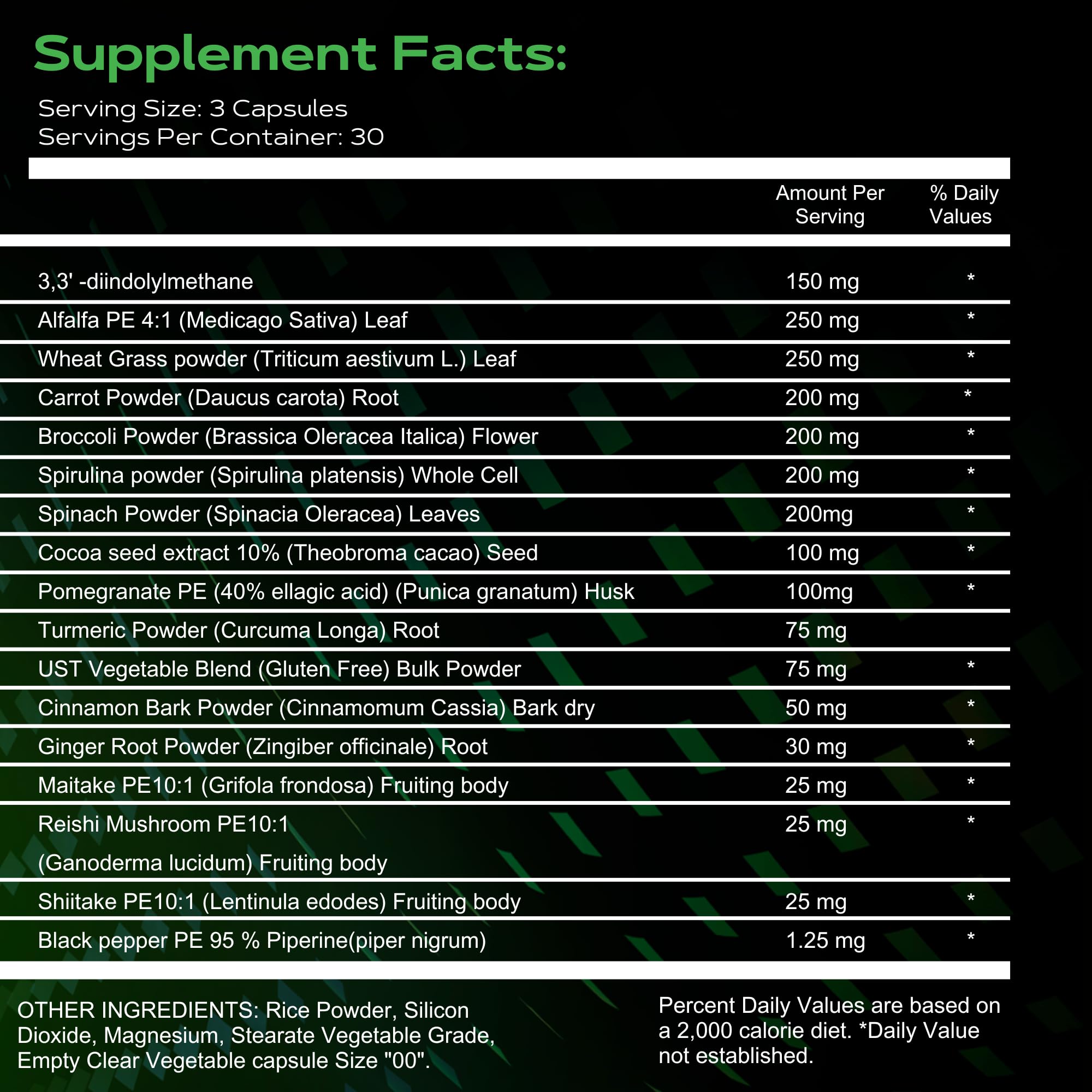 Live Anabolic TestoGreens Max emballage vert, design cohérent