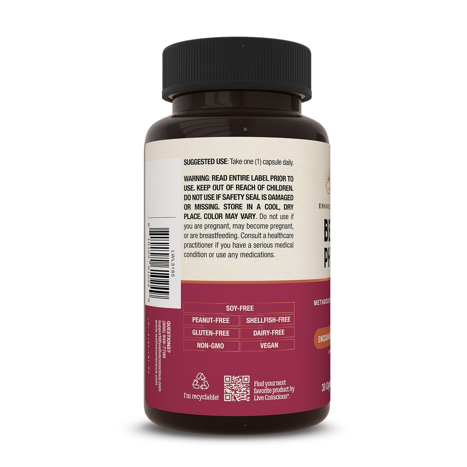 Live Conscious Berberine Phytosome: ambiance bien-etre et routine active.