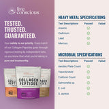 Live Conscious Collagen Peptides articulations : soutien potentiel mobilité quotidienne.
