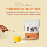 Live Conscious Collagen Peptides dissolution rapide dans l’eau.