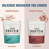 Live Conscious Cosmic Cacao — mélange végétal équilibré pour soutenir l'apport en acides aminés.
