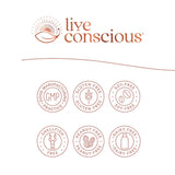 Live Conscious LiverWell, étiquette, met en avant Siliphos et biodisponibilité améliorée.