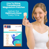 Absorption supérieure du magnésium Live To Shine pour une efficacité transdermique.