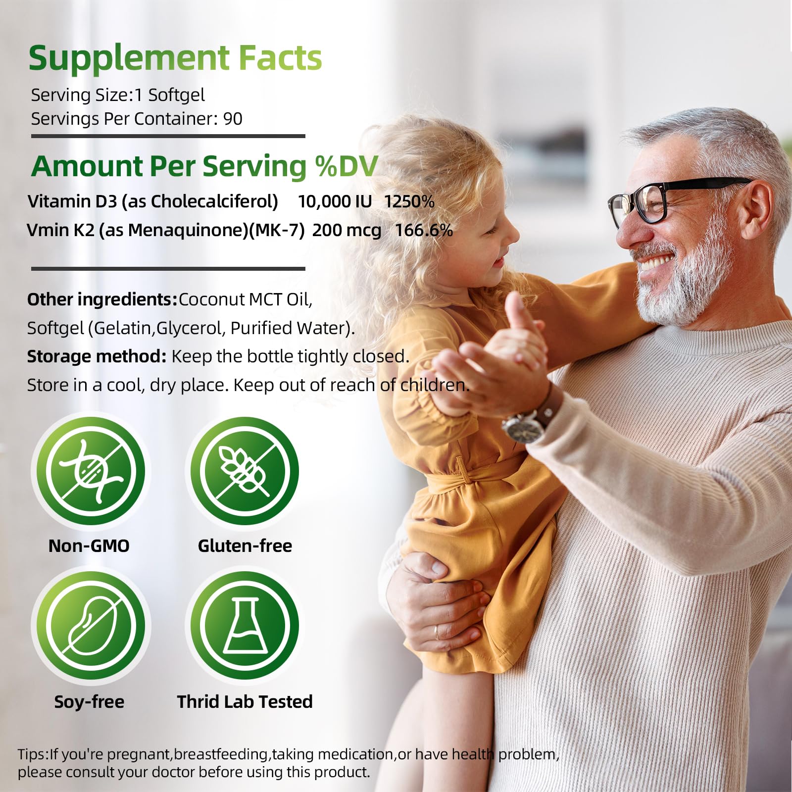 LIVEGIS Softgels coco, absorption améliorée pour la santé générale.
