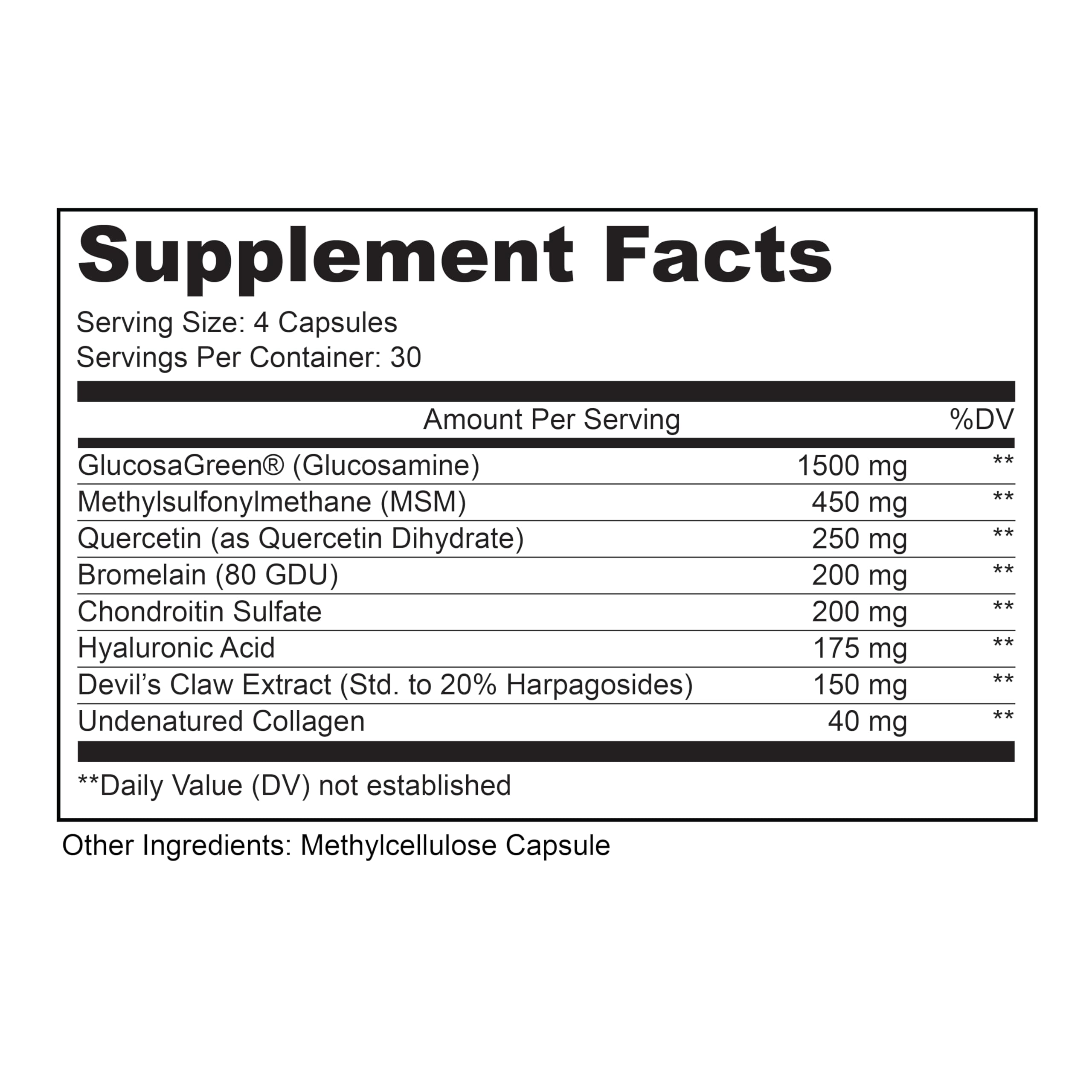 LIVELY VITAMIN CO Joint Jive – emballage clair et informatif pour un usage quotidien.