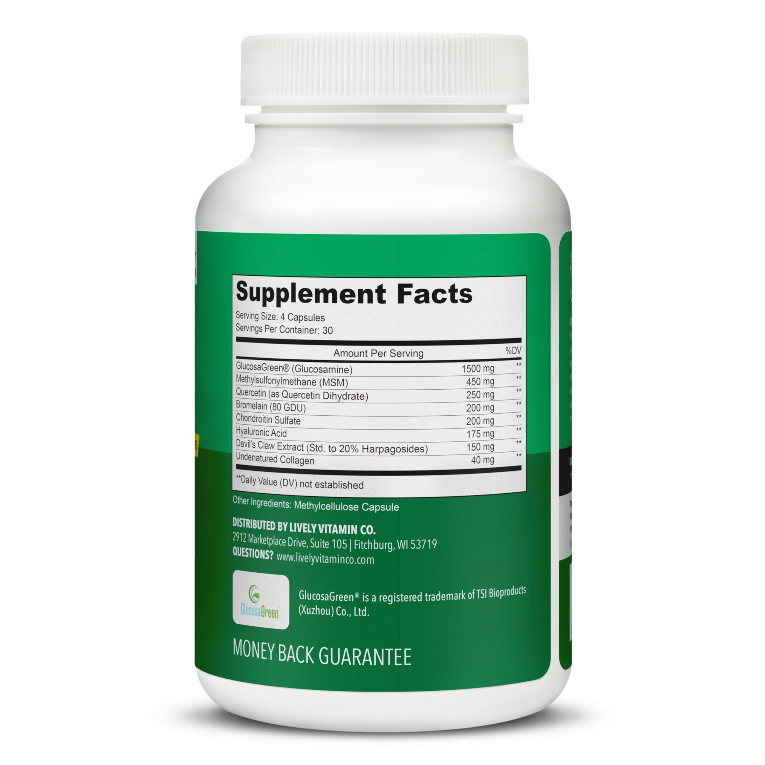 Joint Jive – gélules LIVELY VITAMIN CO pour soutenir la lubrification et la flexibilité.