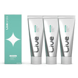 LiveOrals blanchiment doux: dentifrice pour dents sensibles et surfaces lumineuses.