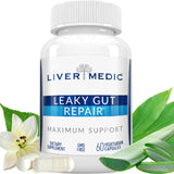 Liver Medic bouteille intes tin perméable, soutien potentiel à l équilibre intestinal.