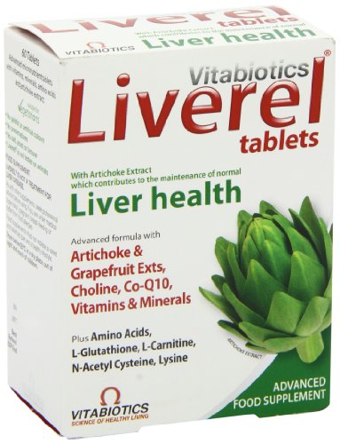 Liverel tablettes 60-etiquette-verso: conseils d’utilisation visibles et lisibles.
