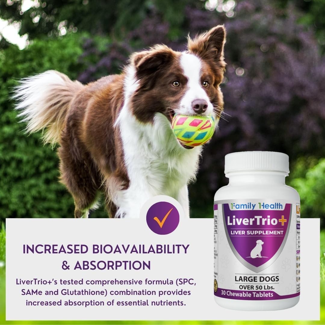 LiverTrio+ composition SPC SAMe Glutathione pour meilleure absorption